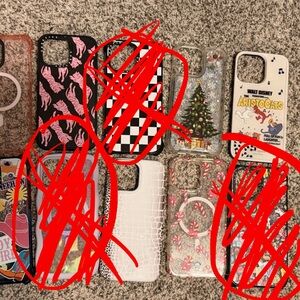 7 Assorted iPhone 14 Pro Max Cases